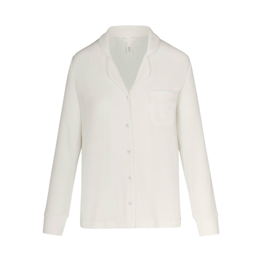 NWOT SKIMS Soft Lounge Sleep Shirt in Marble